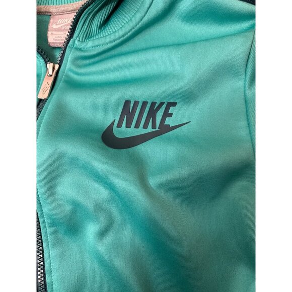 Nike Sportswear Teal Full-Zip Track Jacket M - Picture 3 of 8